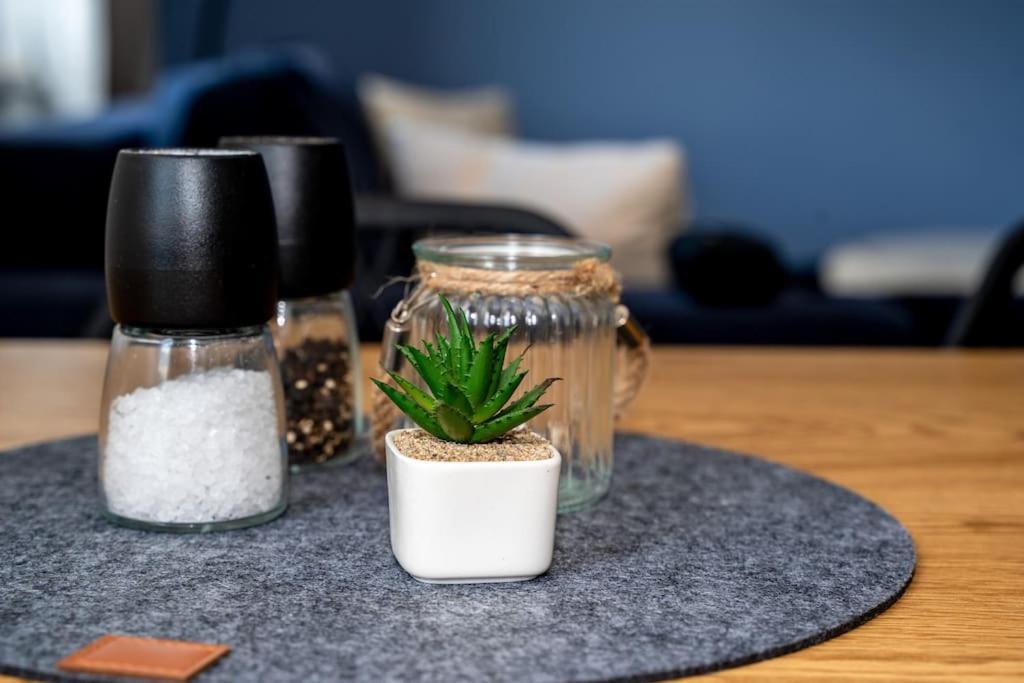 Moderne Maisonette Wohnung Im Fluesseviertel BRE Buitenkant foto
