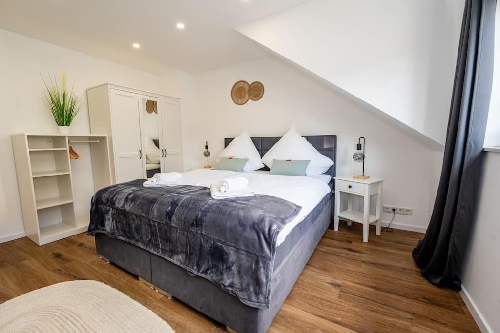 Moderne Maisonette Wohnung Im Fluesseviertel BRE Buitenkant foto